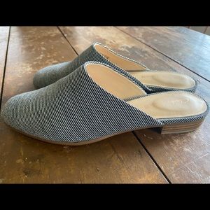 Clarks Slip Slide On mules